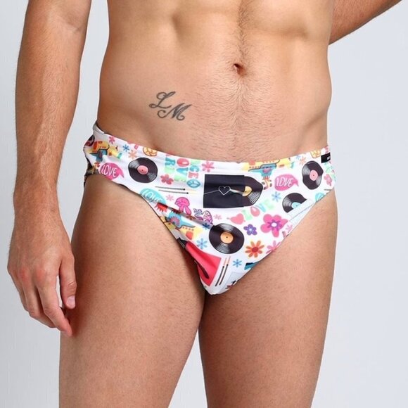 RRD Mens Retro Swim Brief Size: 40 NWT